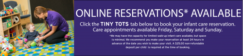 infant care reservations
