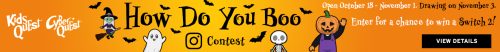 How Do You Boo Contest at Kids Quest