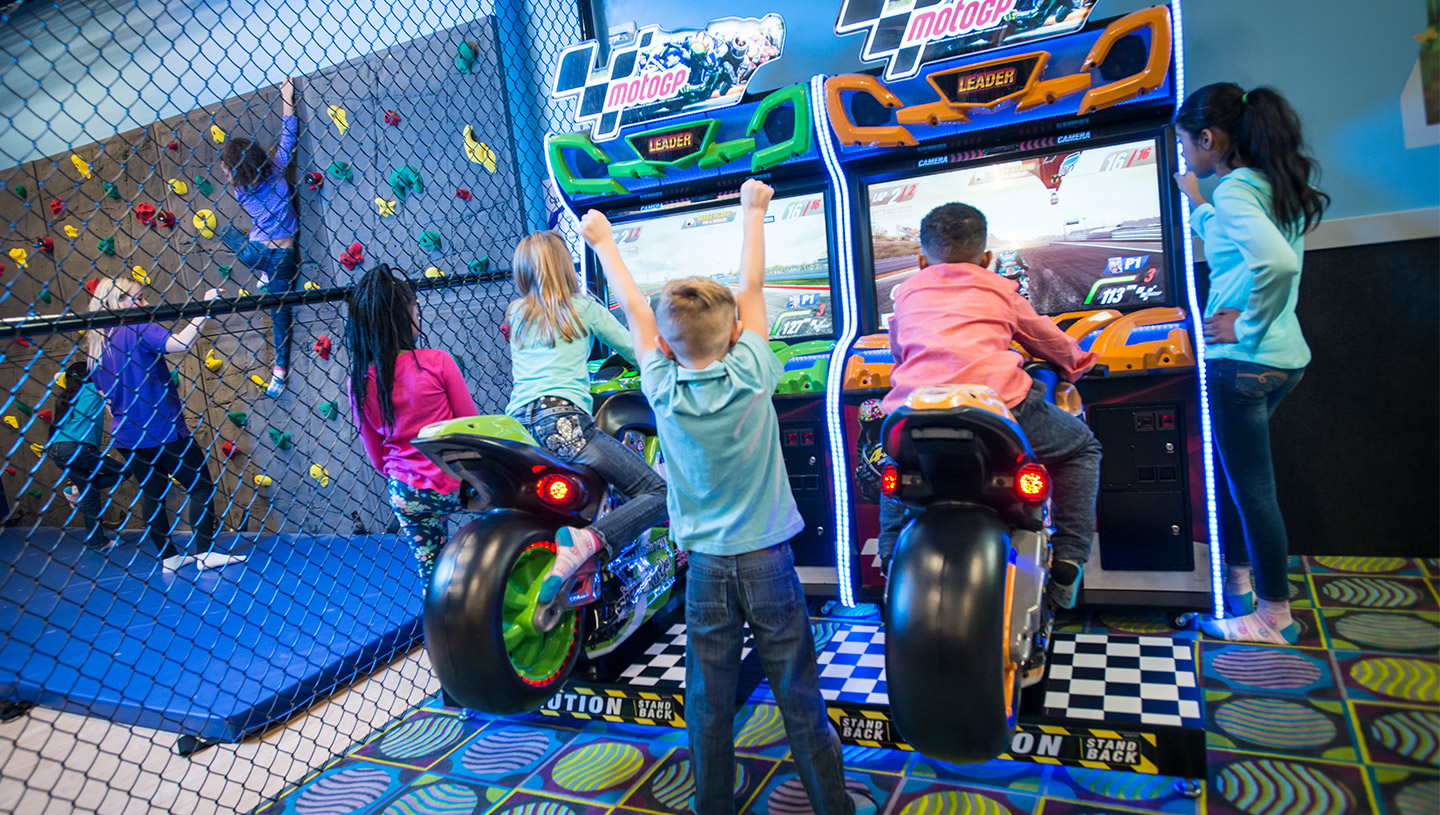 Are there arcade games for kids?