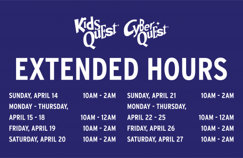 Spring Extended Hours Mohegan