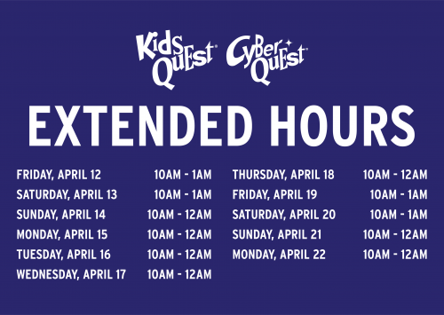 Spring Extended Hours Red Rock