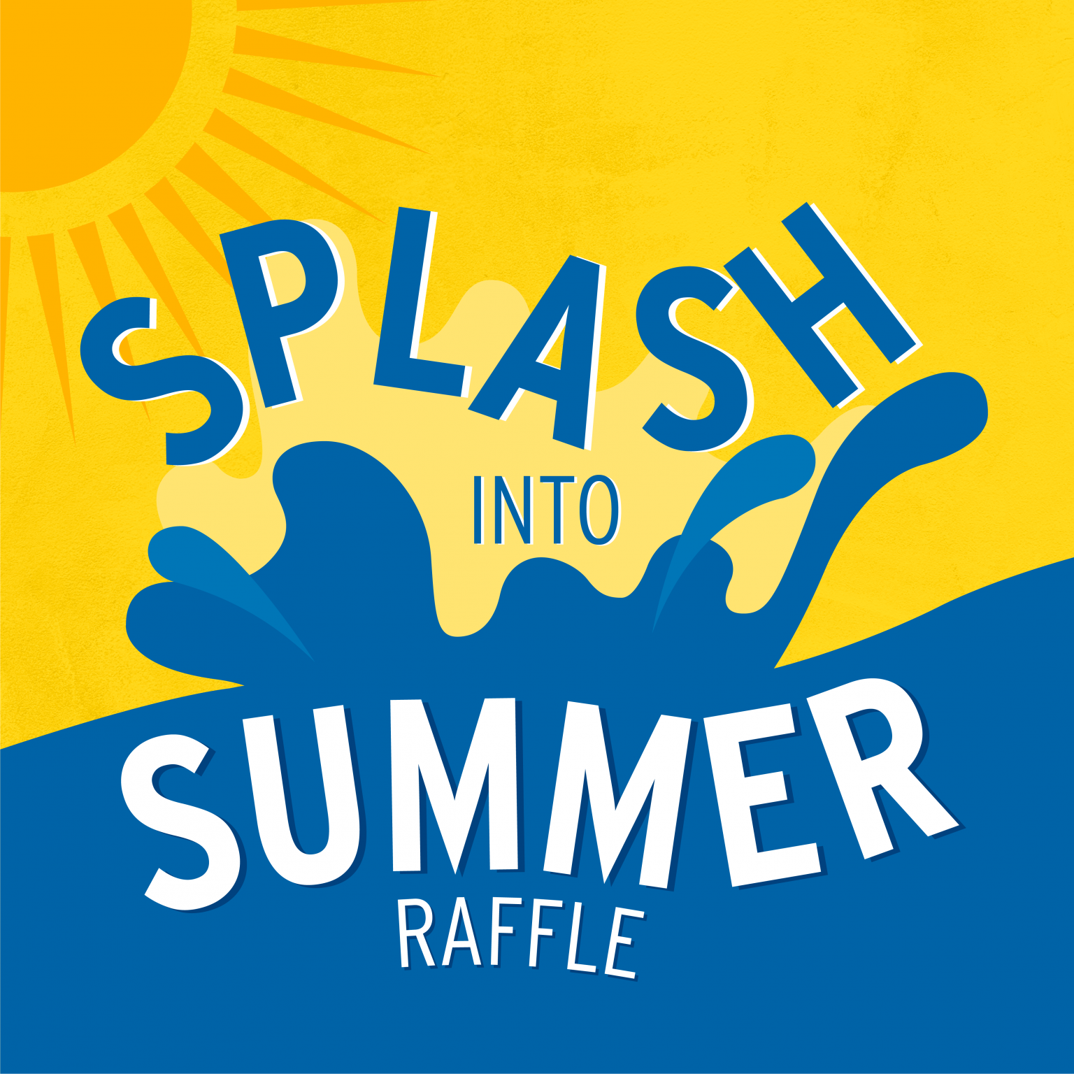 Summer Raffle Background Splash into Summer Raffle - Kids Quest