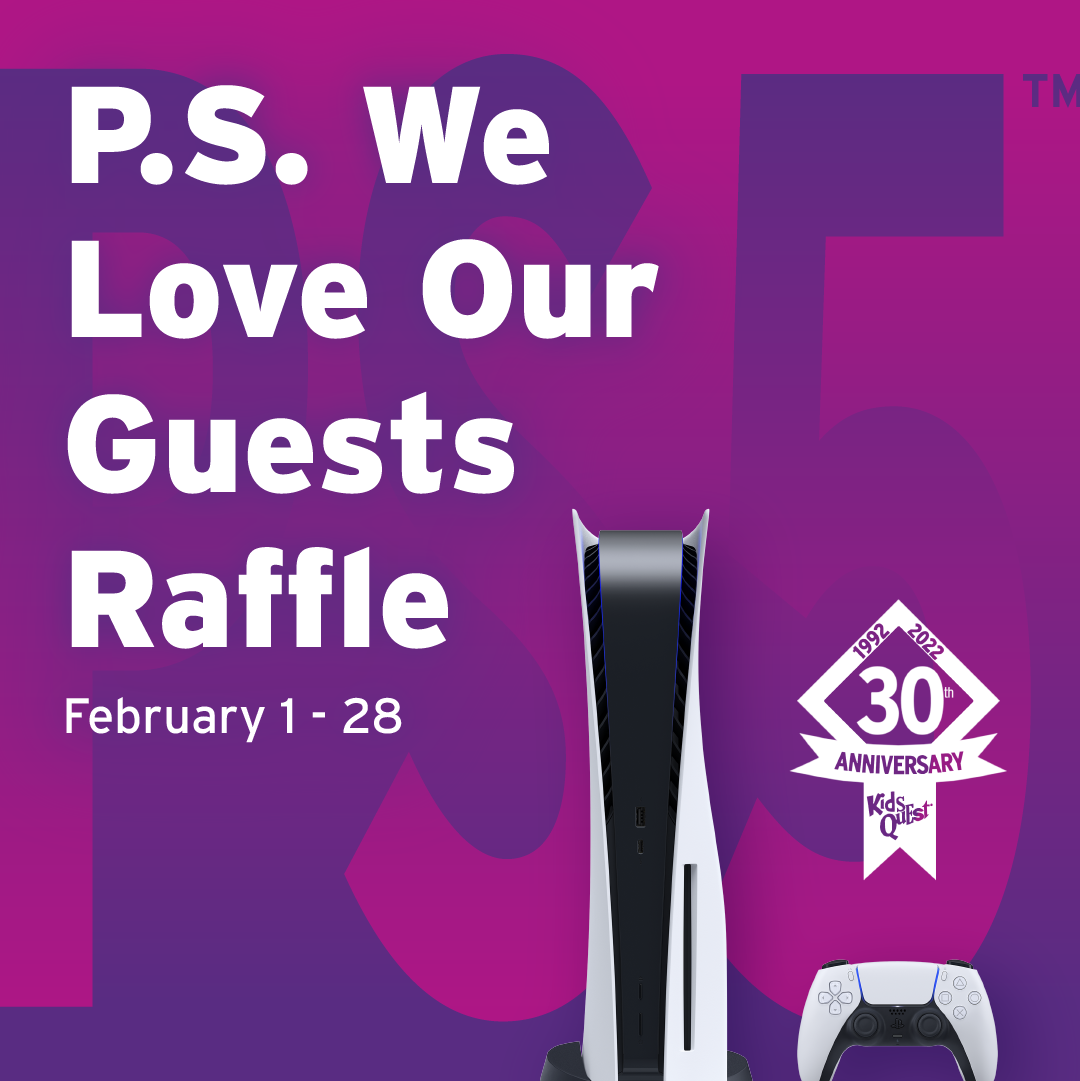 P.S. We Love Our Guests Raffle