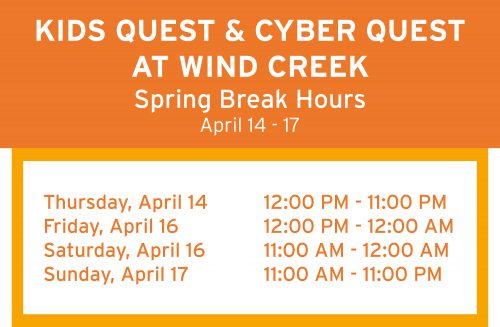 Wind Creek Bethlehem Spring Break Hours