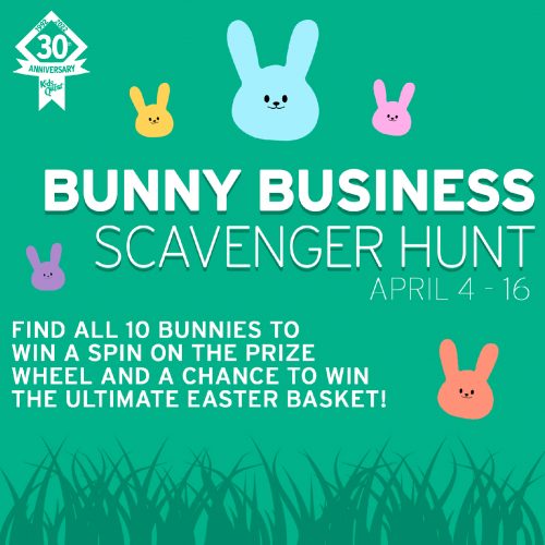 Bunny Business Scavenger Hunt