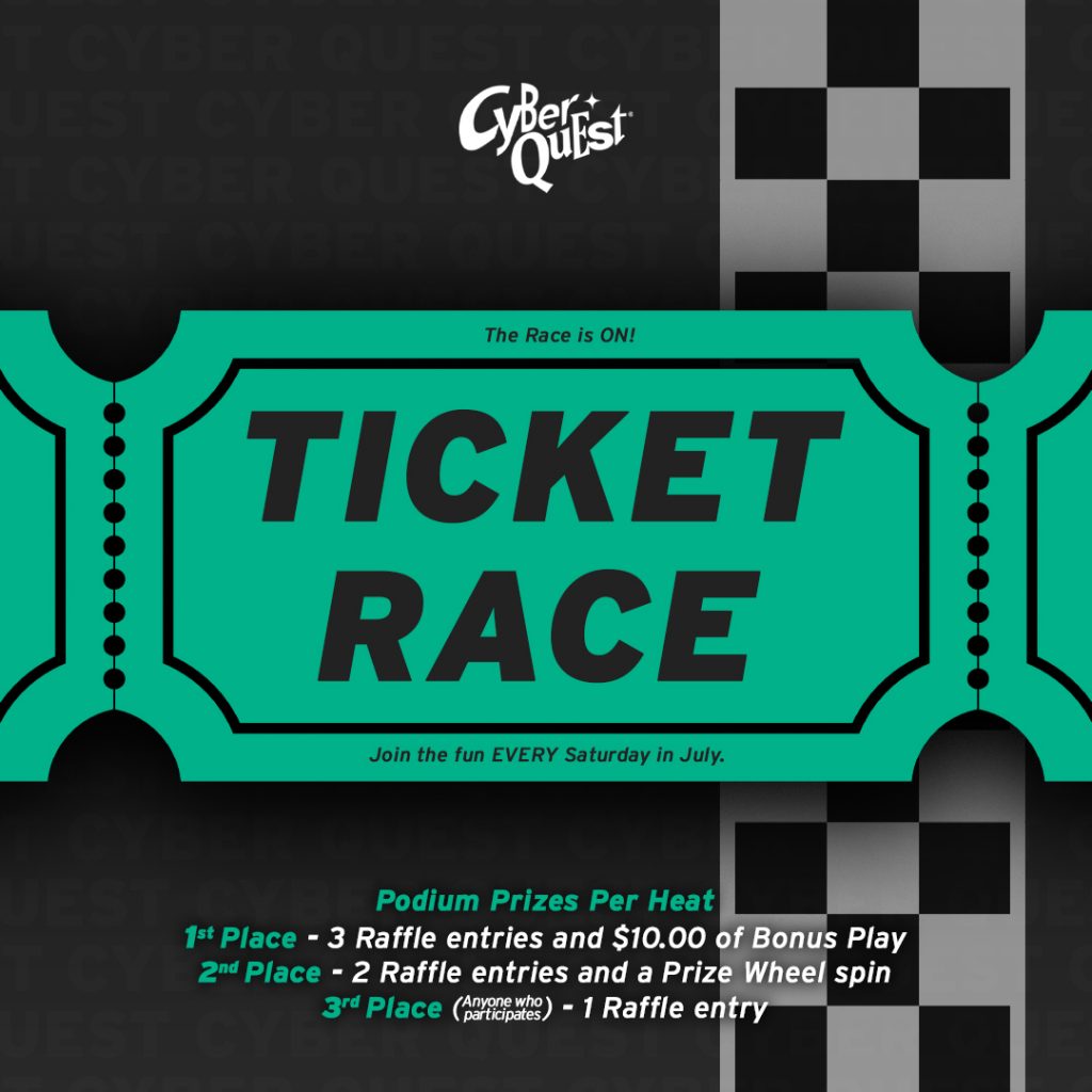 Ticket Race at Cyber Quest