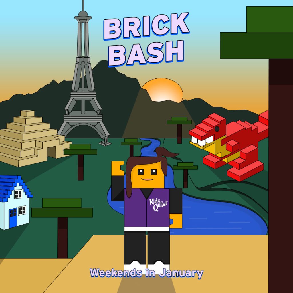 Brick Bash at Kids Quest