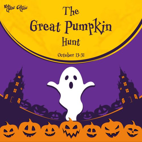 The Great Pumpkin Hunt at Kids Quest and Cyber Quest