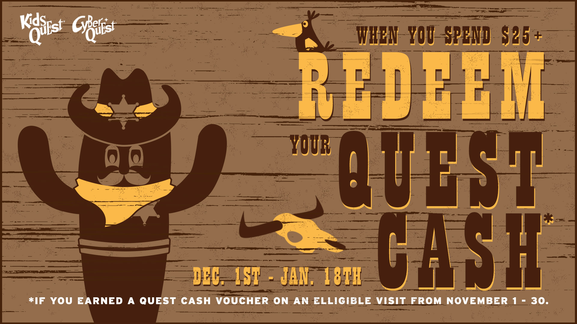 Redeem Your Quest Cash!